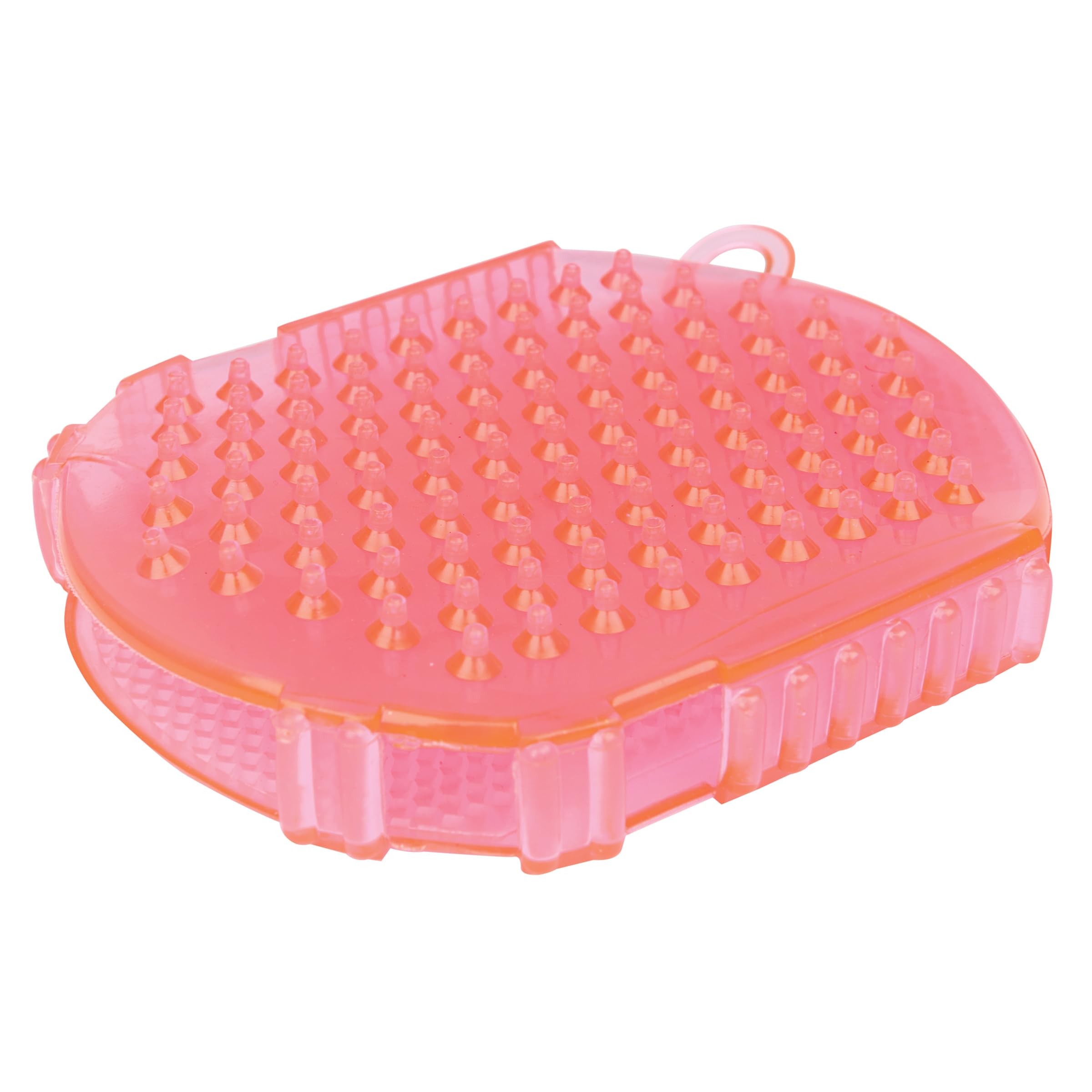 ROMA Brights Massage Glove, Hot Pink