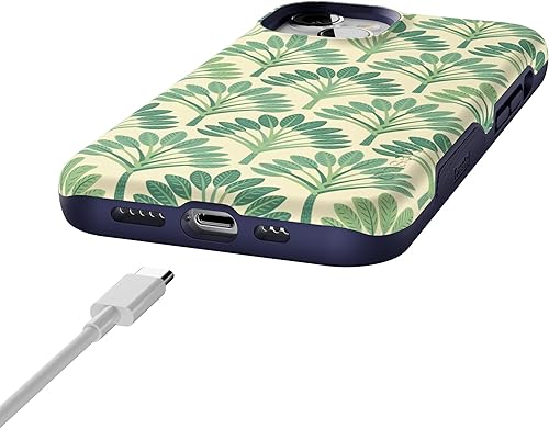 Vista 872 de Casely Funda para iPhone 13 Compatible con MagSafe Color Splash de medianoche Funda retro abstracta Color de medianoche Splash Abstracto