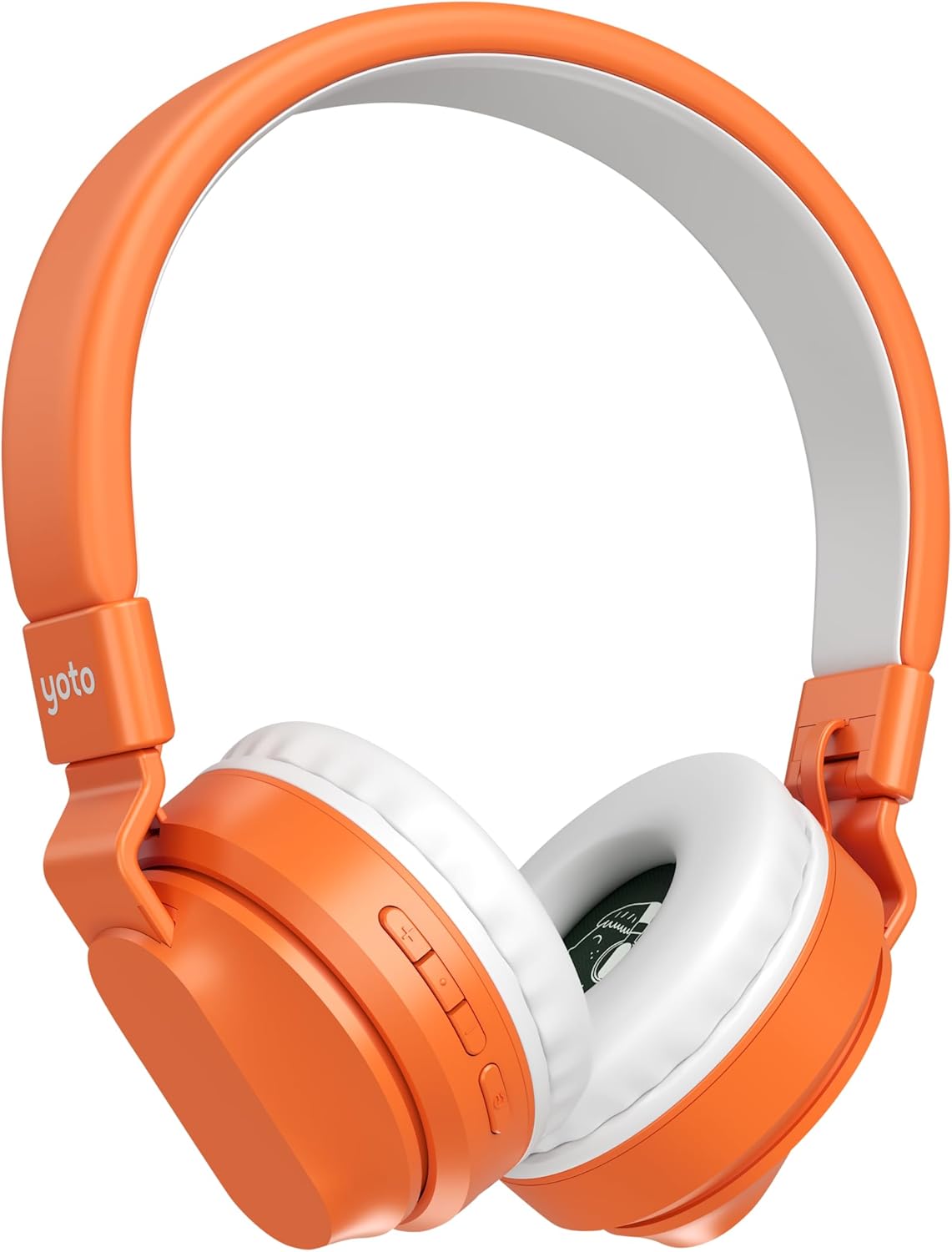 Yoto Wireless Headphones – Kids Accessories, Lightweight Comfortable Adjustable & Foldable Over-Ear Bluetooth Headphones with Travel Bag, Volume-Limiting for Safe Listening Yoto Wireless Headphones – Kids Accessories, Lightweight Comfortable Adjustable & Foldable Over-Ear Bluetooth Headphones with Travel Bag, Volume-Limiting for Safe Listening