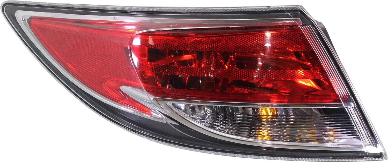 Garage-Pro Tail Light for MAZDA 6 09-13 LH Outer Assembly Bulb Type Halogen
