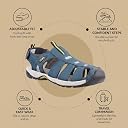 FUEL Soldier-11 Fisherman Sandals for Men Comfortable, Breathable & Flexible Stylish Casual Sandals with Protective Bump Toe for Outdoor & Sports (Navy-7UK) gallery image
