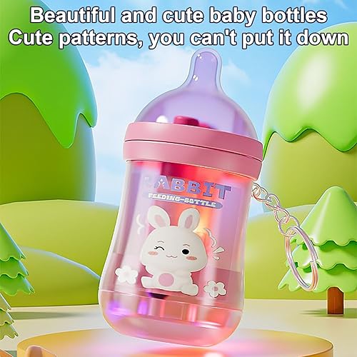 Miniatura 6 de Juguete De Agua para Niños,Pulverizador Infantil con Luz y Forma de Biberón  Juego De Bromas para Exteriores En Fiestas Familiares Playa Y Parque