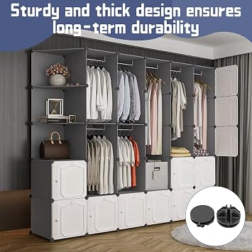20 PCS Storage Cube Connectors, Wire Cube Storagge Shelves Cubes C&C Grid Connectors Cubes Storagge Connectorss, Wirre Grid Storage Accessories for Closet Storagee Organizer