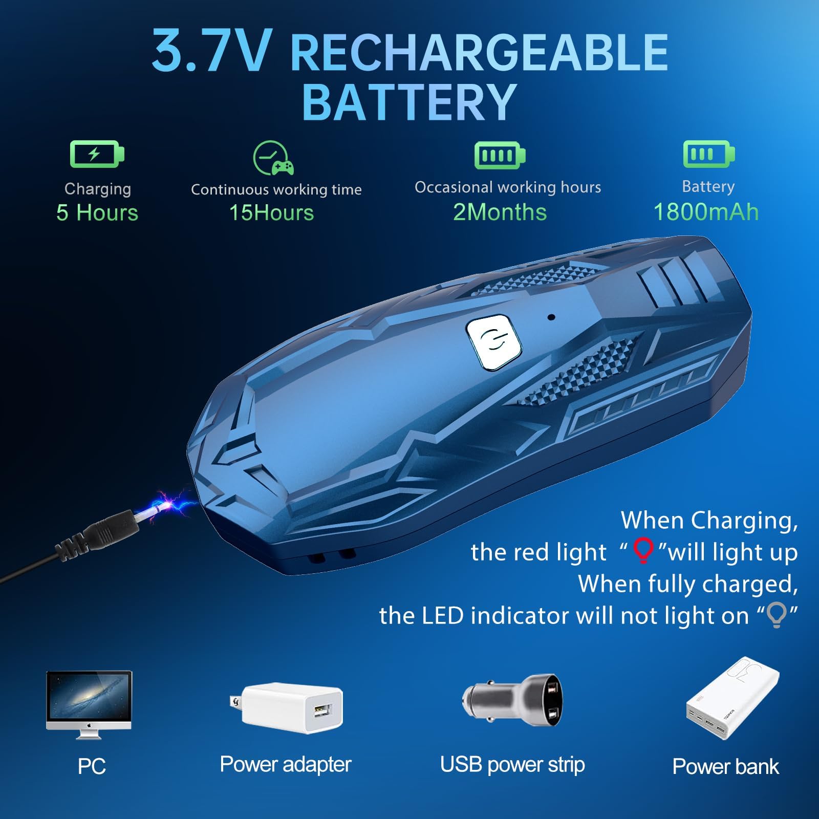 Antibell Ultraschall Gerät für Hunde, Anti Bell Gerät Hunde mit Variabler Frequenz 15-25kHz, Hundeabwehr Ultraschall 5m Reichweite, 1800mAh USB Wiederaufladbarer Ultrasonic Dog Trainer