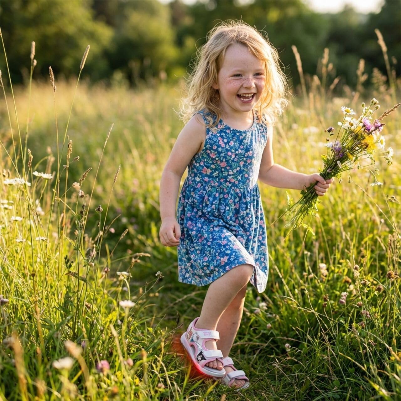 Leomil Frozen Sandali Female Bambine e Ragazze, Scarpe estive per bambini