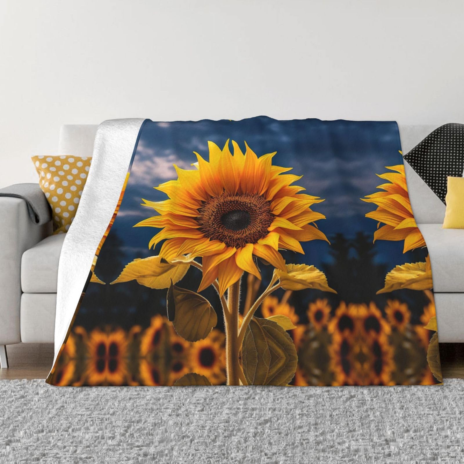 Couverture en flanelle chaude contre le froid sur le lit ou en voyage nomade