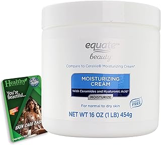 Equate - Crema hidratante de 16 onzas, sin fr...