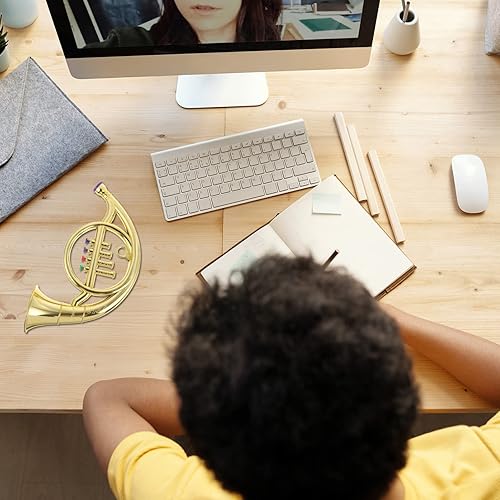 Miniatura 4 de Generic Juguetes para niños simulación juguetes al aire libre cuerno francés instrumento musical para niños modelo musical rendimiento juguetes para