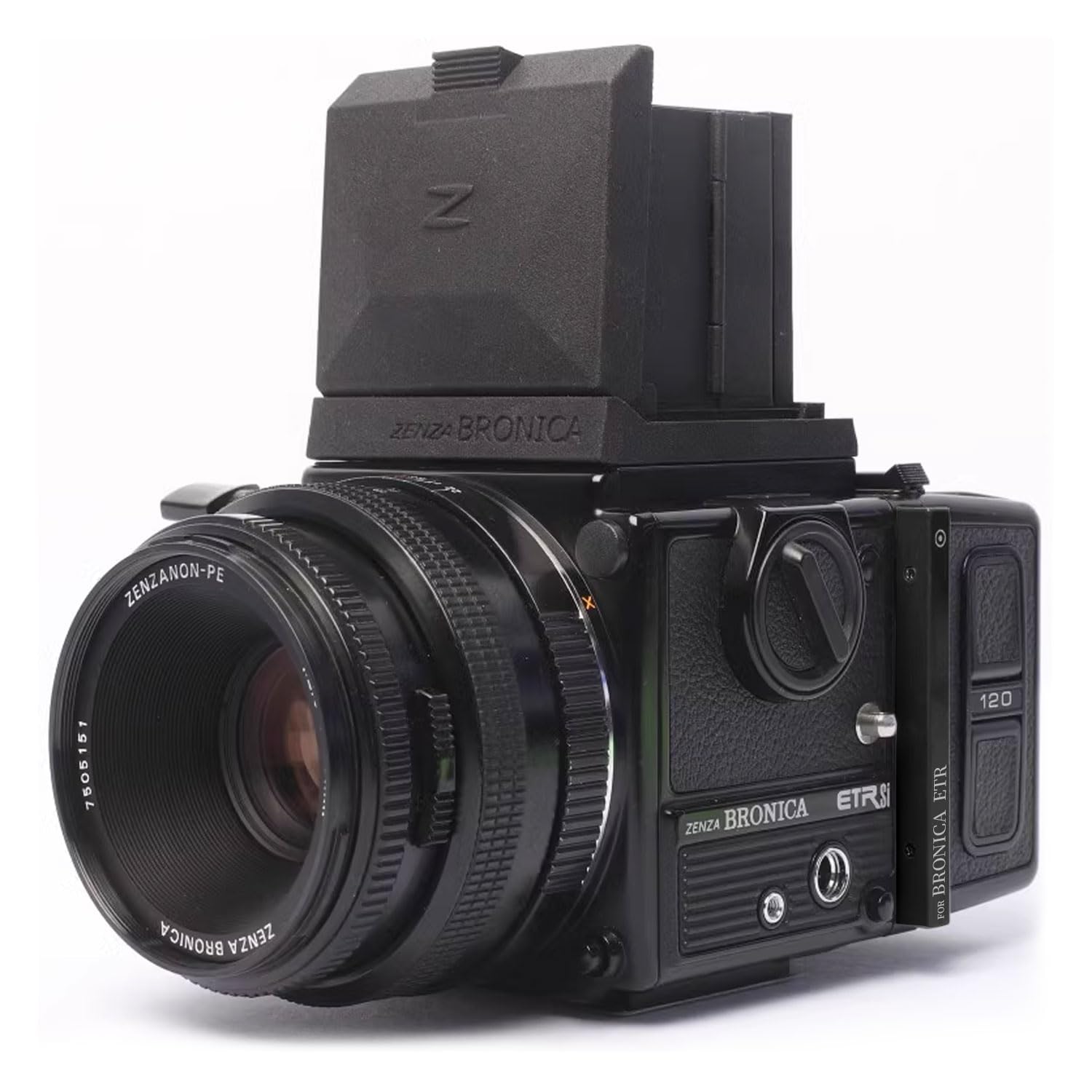 eTone Adaptador de pared trasera Dark Slide para cámaras Bronica ETR ETRS ETRSi