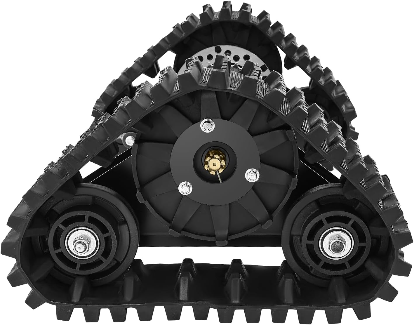 600mm / 23.6" Go Kart UTV Buggy Quad Rear Axle Track Assembly Kit for ATV Snow Sand Snowmobile with Rear Wheel and Electromotor - Rear Axle Track Replacement Pro Kits