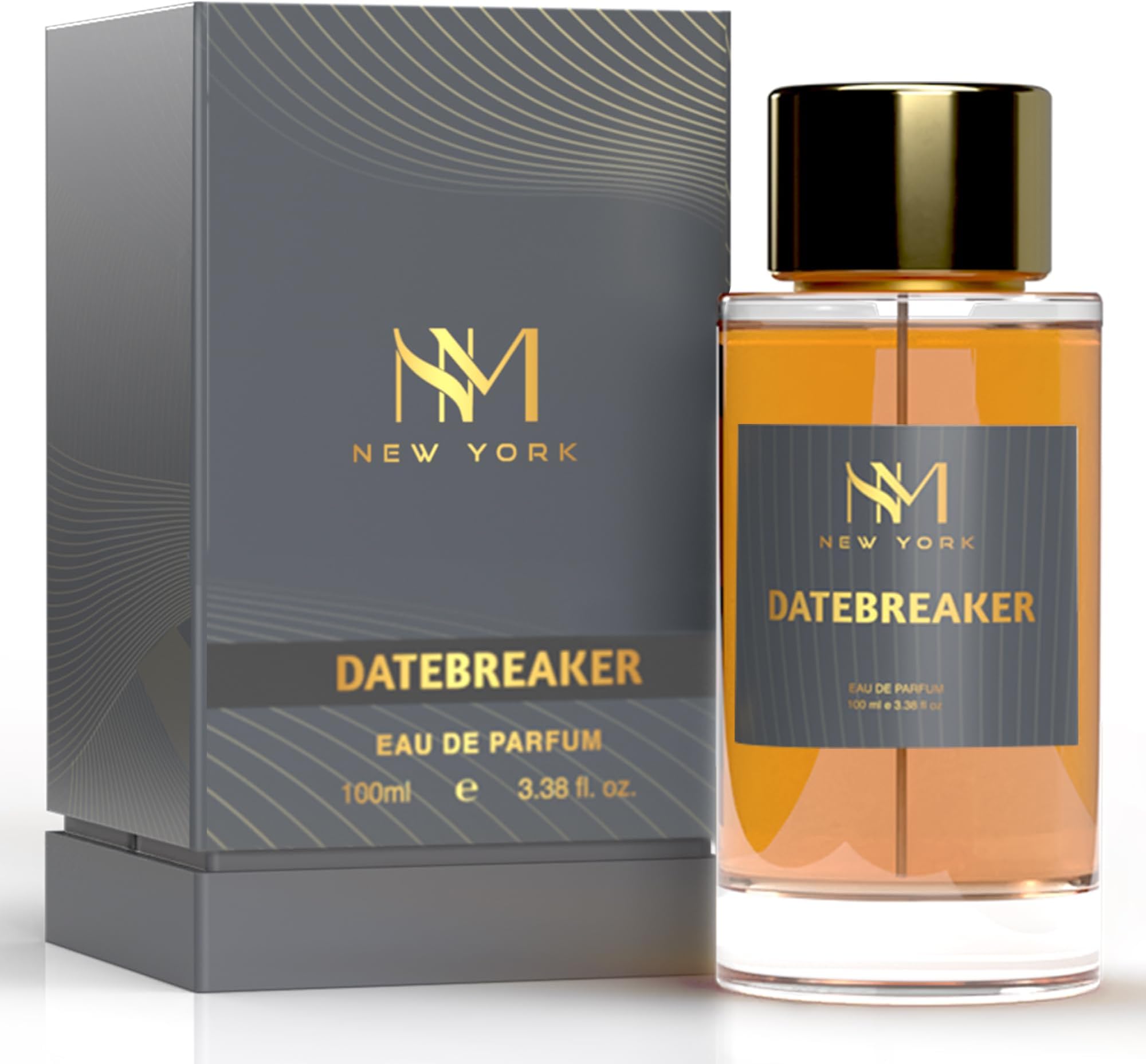 NM New York Datebreaker Luxury Perfume For Men | Premium Long Lasting Fragrance Spray | gift for man | perfume with long lasting smell | Aromatic Blend of Citrus & Spice | 100 ml