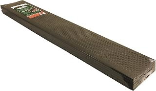 Frost King Snap-in Vinyl Gutter Screen, Brown, 10-Pack