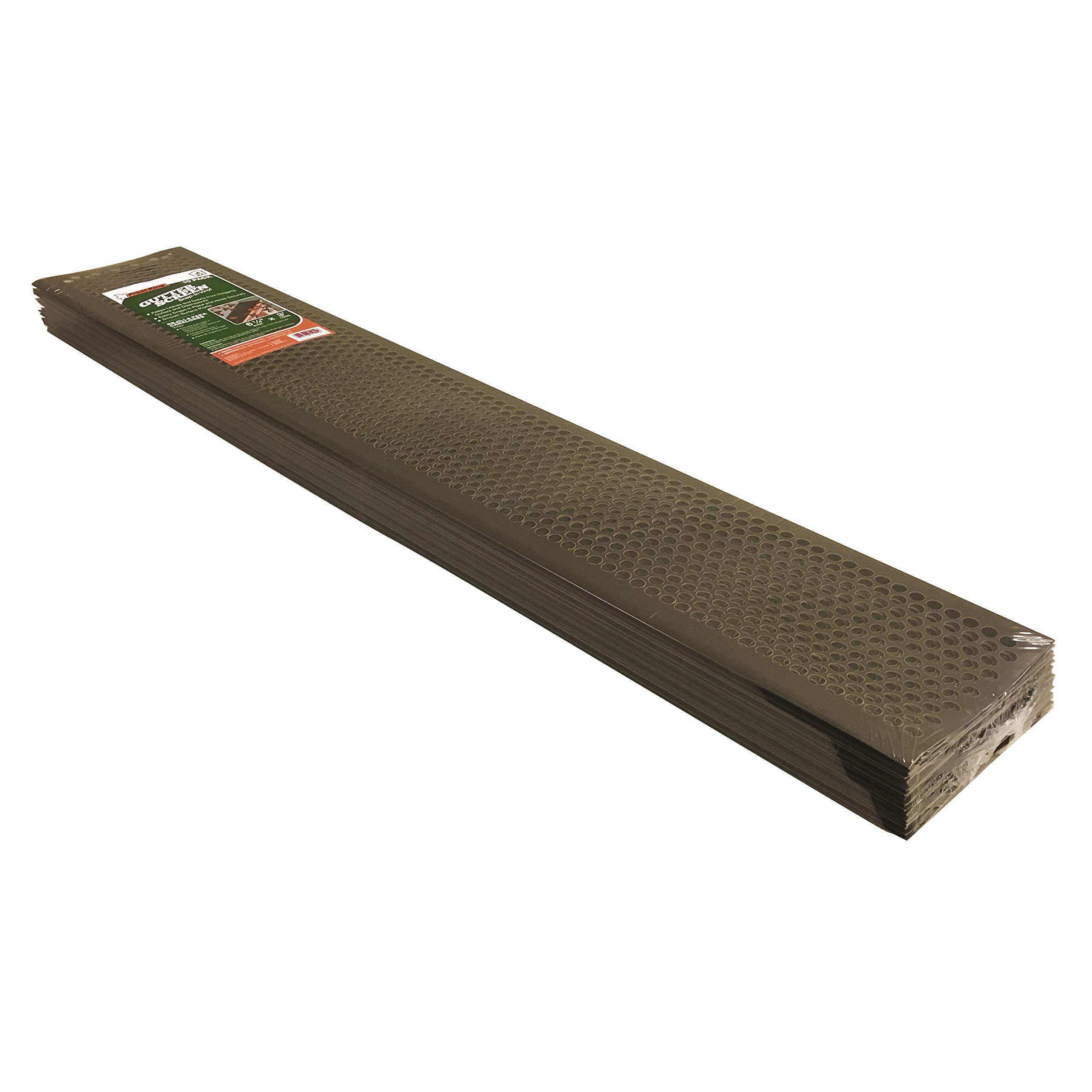 Frost King G636BR10 Snap-in Gutter Screen Accessories, Brown