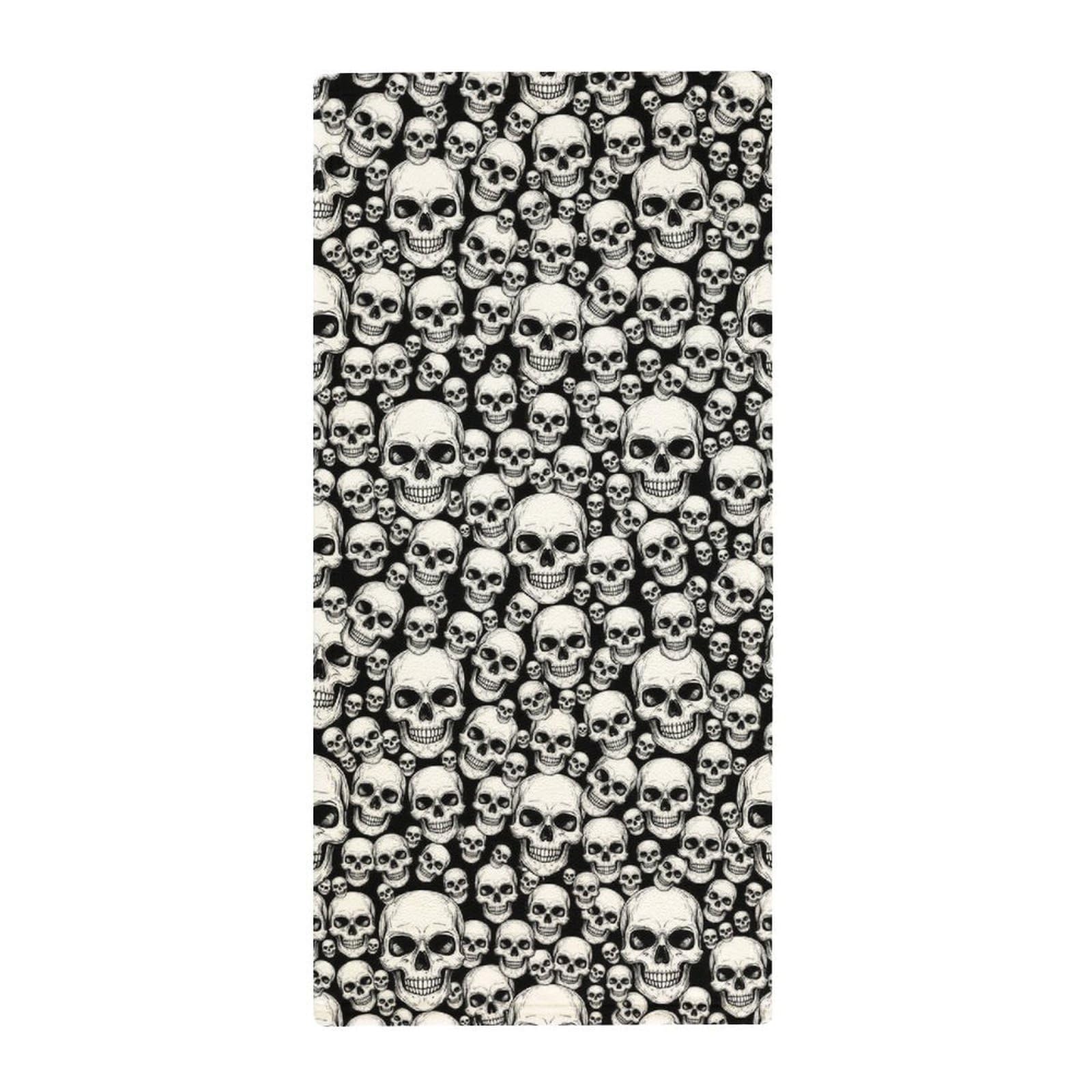 Anceky Luxury Soft Hand Towels, Seamless Skull Ultra Absorbent & Quick Dry Bath Towels for Hotels, Yoga, Gym, Spa & Guest Bathrooms