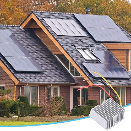 Miniatura 2 de Msiud Convertidor reductor, convertidor de voltaje de 8V-40V a 12V 6A, Convertidor de 72 W CC a CC, módulo regulador de voltaje impermeable con