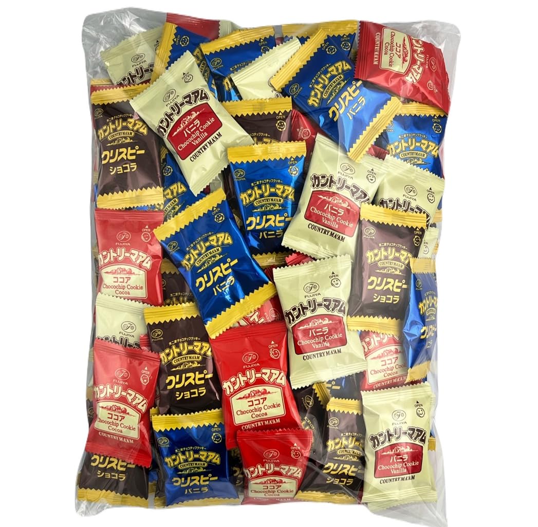 Amazon.co.jp: 【販路限定】カントリーマアム 4種108袋【1.1kg
