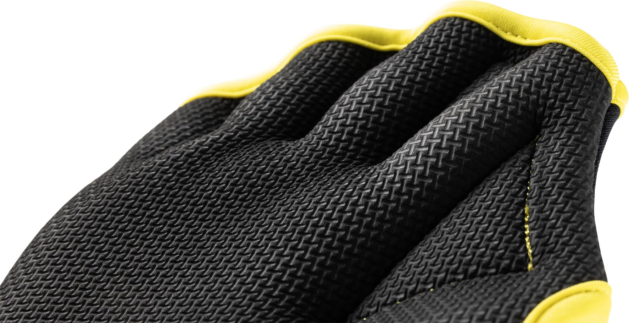 CRESSI Aqua Boost Swim Gloves Black/Yellow - Guantes Palmeados Unisex Neopreno Ultraspan Negro/Amarillo con Correa, para Natación, Entrenamiento Brazos, Espalda y Hombros, Aquafitness, Aquagym