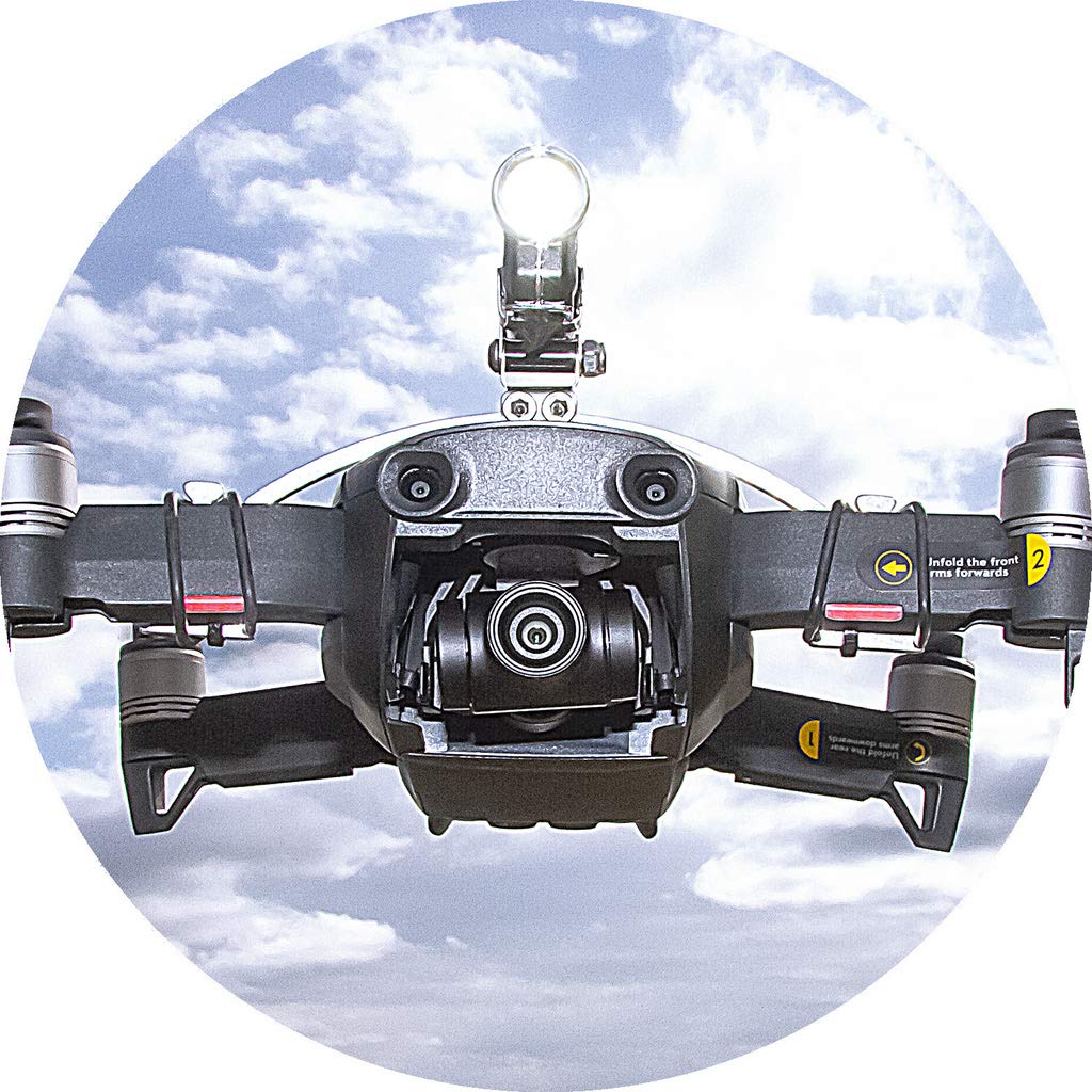 Roboterwerk M.O.N.A Mavic Air: Nightflight LED Light Kit, Accessories for DJI Mavic Air, up to 380 Lumen, tiltable lamp