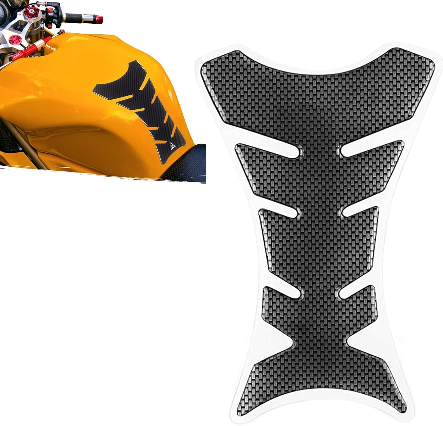 Protège Réservoir Moto, Protection Du Réservoir Adhésifs Carbone
