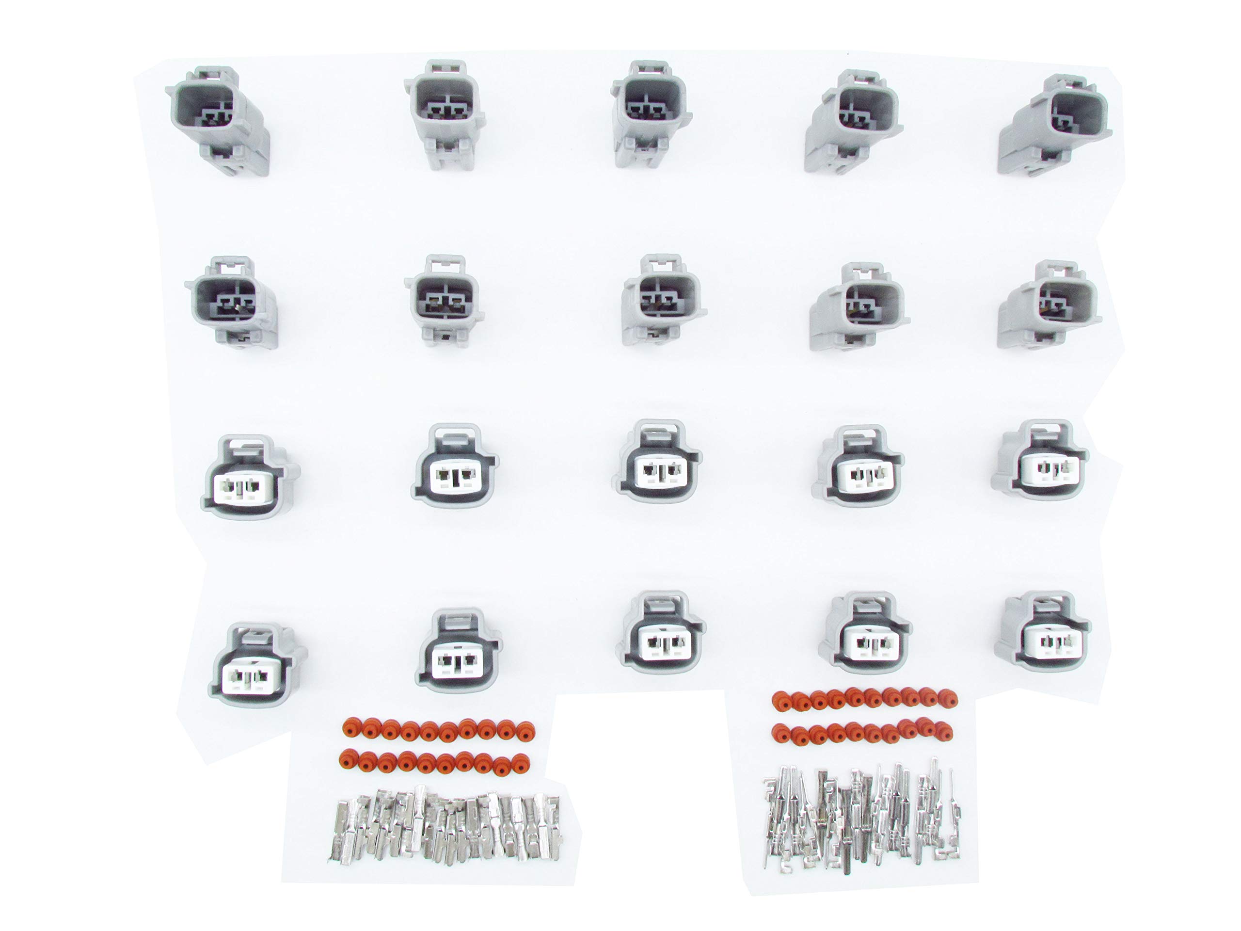 1/5/10/20/50 Sets Sumitomo 2 Pin Automobile Male Female Engine E-RS Water Temperature Sensor ECT
