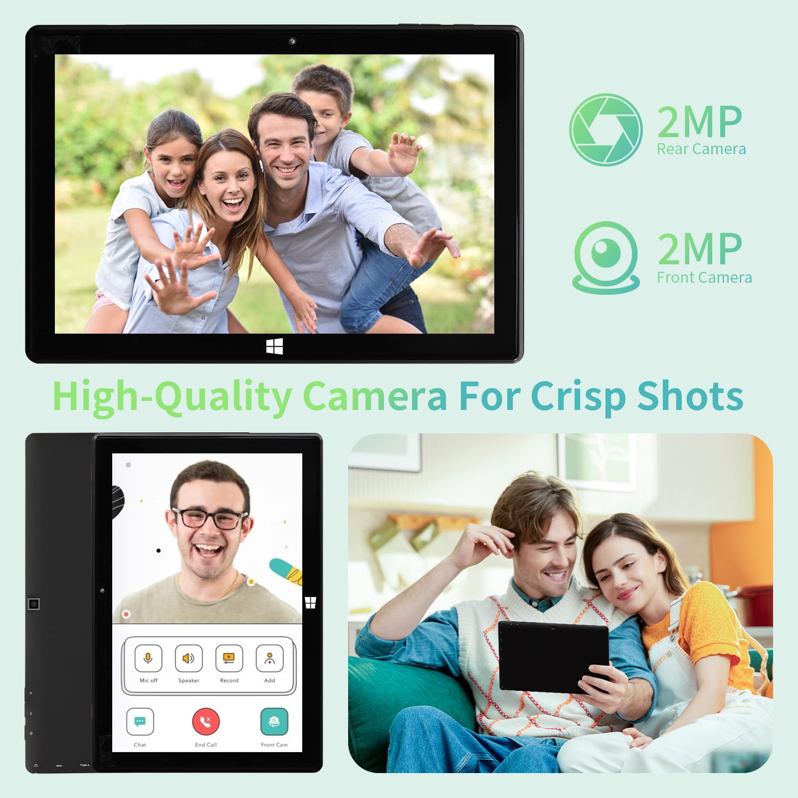 Amazon.com : BINTEC 10.1-inch 2-in-1 Laptop/Tablet Computer, Thin