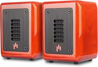 Aperion Audio PST MKII Planar-Ribbon Super Tweeter Pair for Home Theater Stereo Speaker HiFi Audiophile Ultra High-End Frequency Response up to 40kHz (Gloss Cherry)