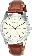 TIMEX Classics Analog Watch for Men with Round Dial & Water Resistant Man's Wrist Watches