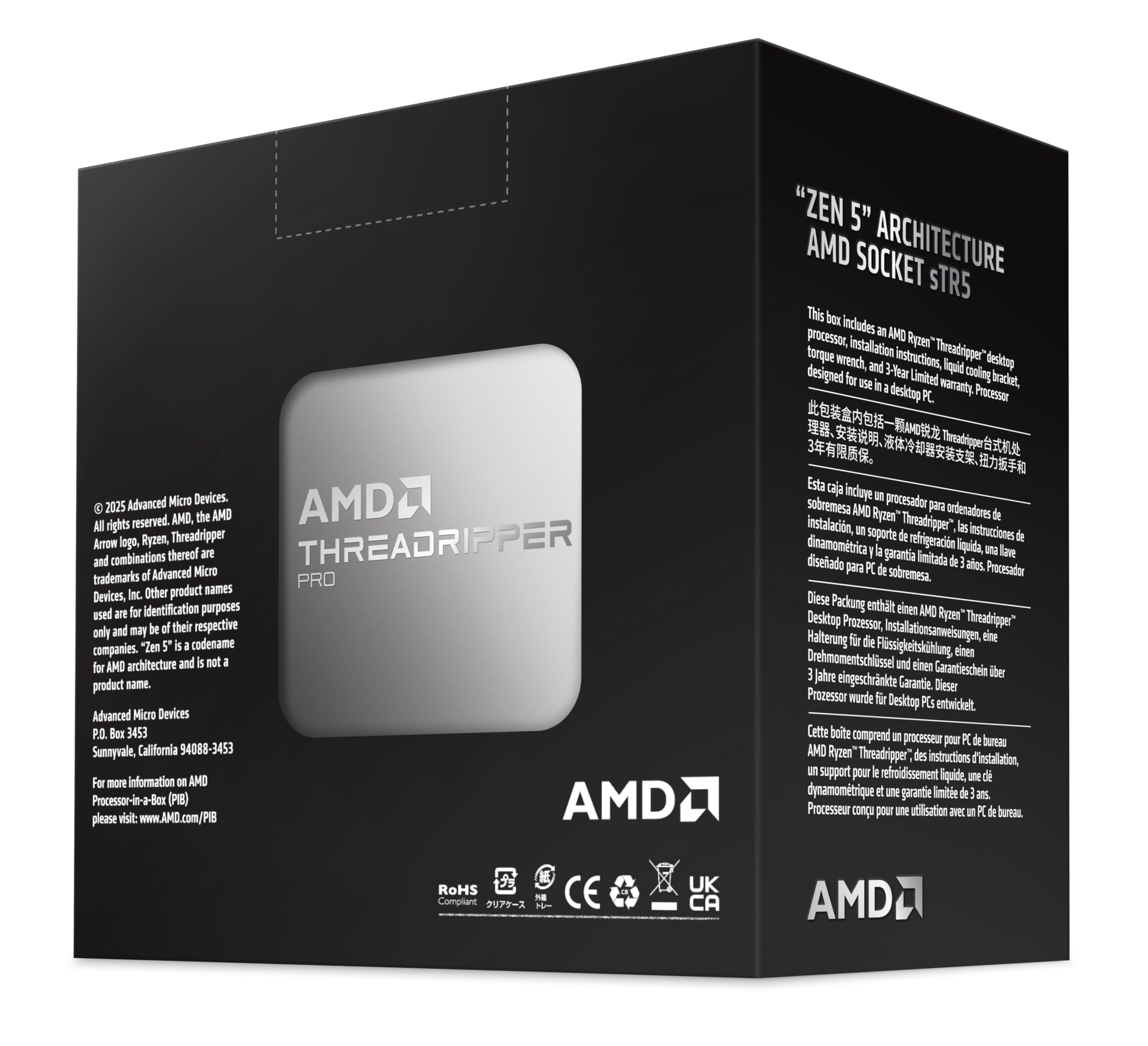 AMD Ryzen™ Threadripper™ PRO 9965WX