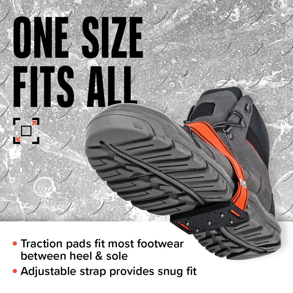 K1MID-LP K1 Paire de Crampons antidérapants à Semelle intermédiaire