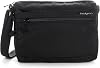 Hedgren EYE Women's Shoulder Bag with RFID Protection - Small Crossbody Bag Water-Repellent with Zip Pockets & Adjustable Strap - 22 cm - Black