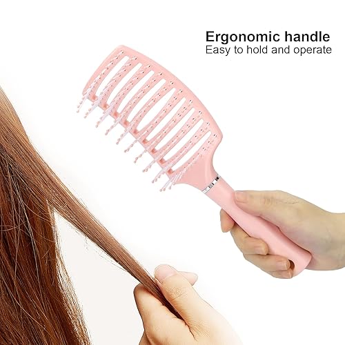 Miniatura 3 de Dioche Cepillo de pelo desenredante, cepillo de pelo de paleta ventilada, cepillo de pelo profesional para hombres y mujeres, herramienta de peinado