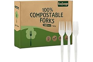 Eco-Friendly Large Compostable Silverware