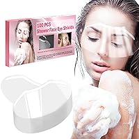 Vista 1 de 100 piezas Microblading Permanente Maquillaje Ducha Protectores Cara Viseras, Protectores de Ducha Cara de Ducha, Protector de Visera Transparente