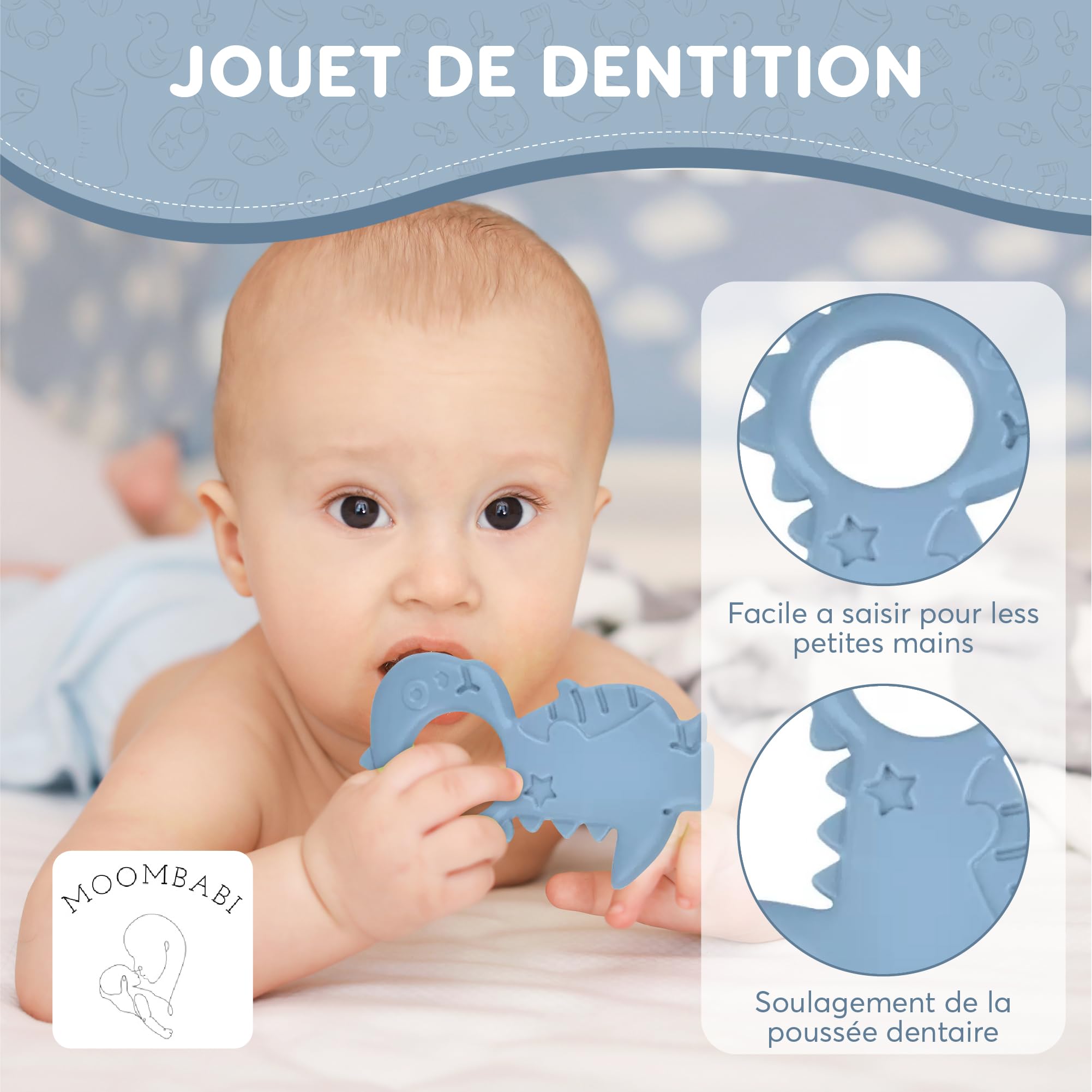 Set Repas Bébé 10 Pièces, Assiette Ventouse, Bol Cuillère, Bavoir Silicone, Couverts Vaisselle pour Sevrage Enfant