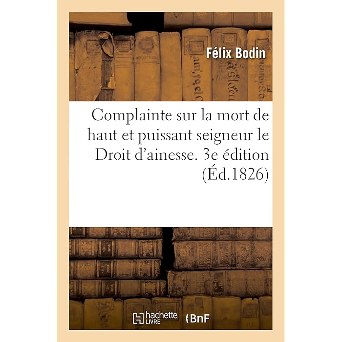 Buy Complainte Sur La Mort De Haut Et Puissant Seigneur Le Droit D 