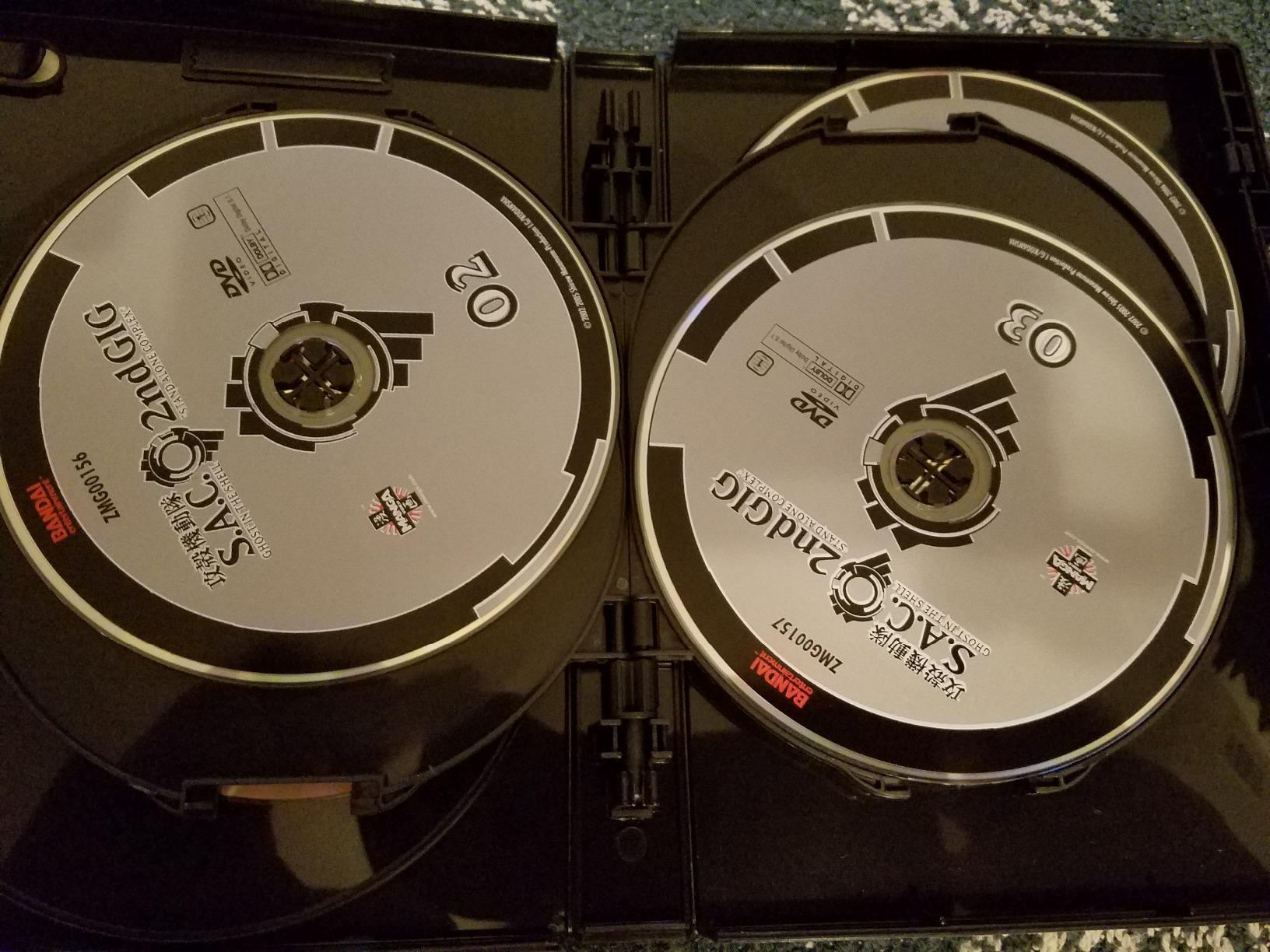 Ghost In The Shell DVD set