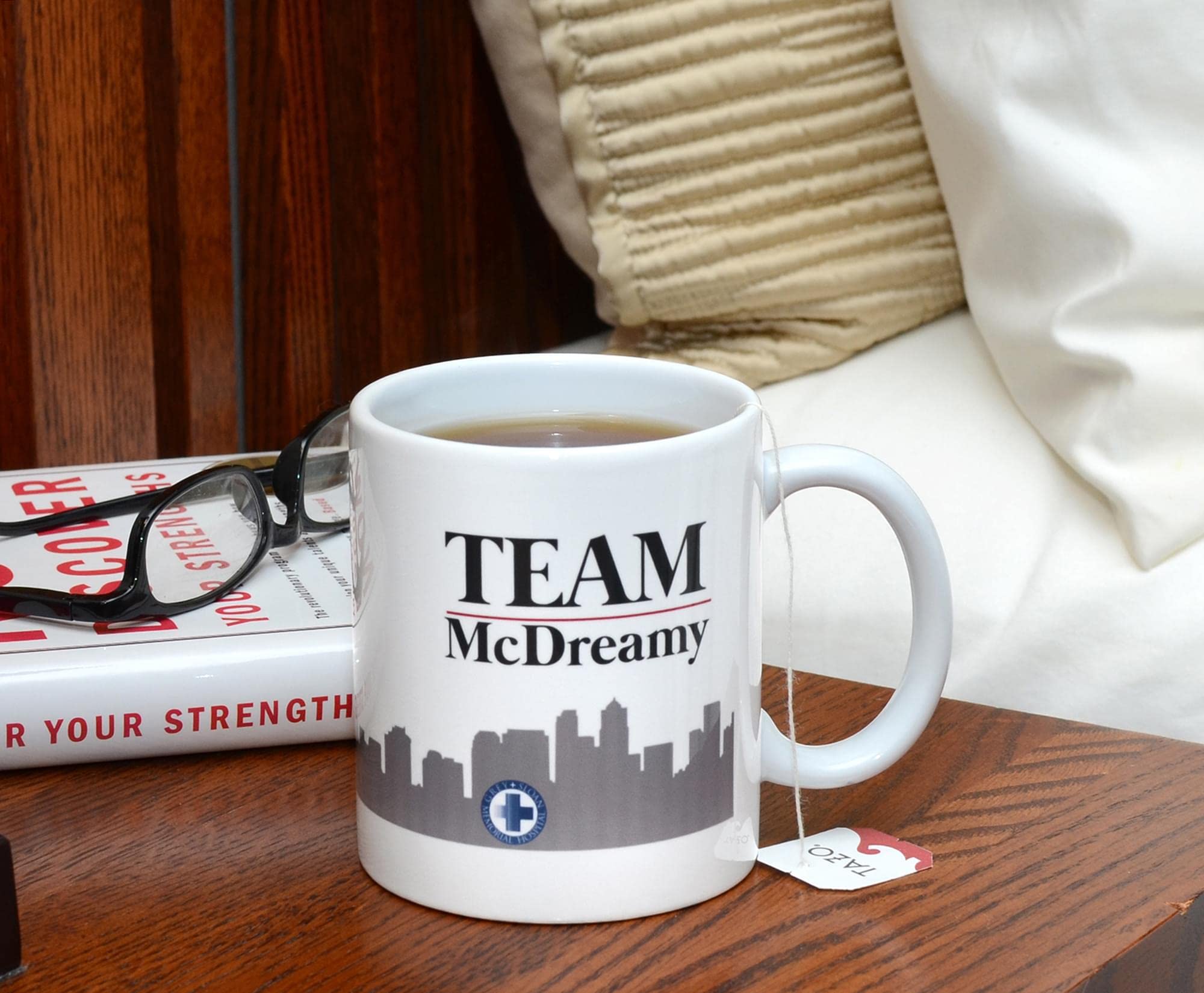 Amazon.com: Grey's Anatomy Team McDreamy Ceramic Coffee Mug | Large Cup For  Home & Kitchen Decor, Houseware Essentials, Novelty Drinkware | TV Medical  Drama Gifts and Collectibles | Holds 11 Ounces : Home & Kitchen