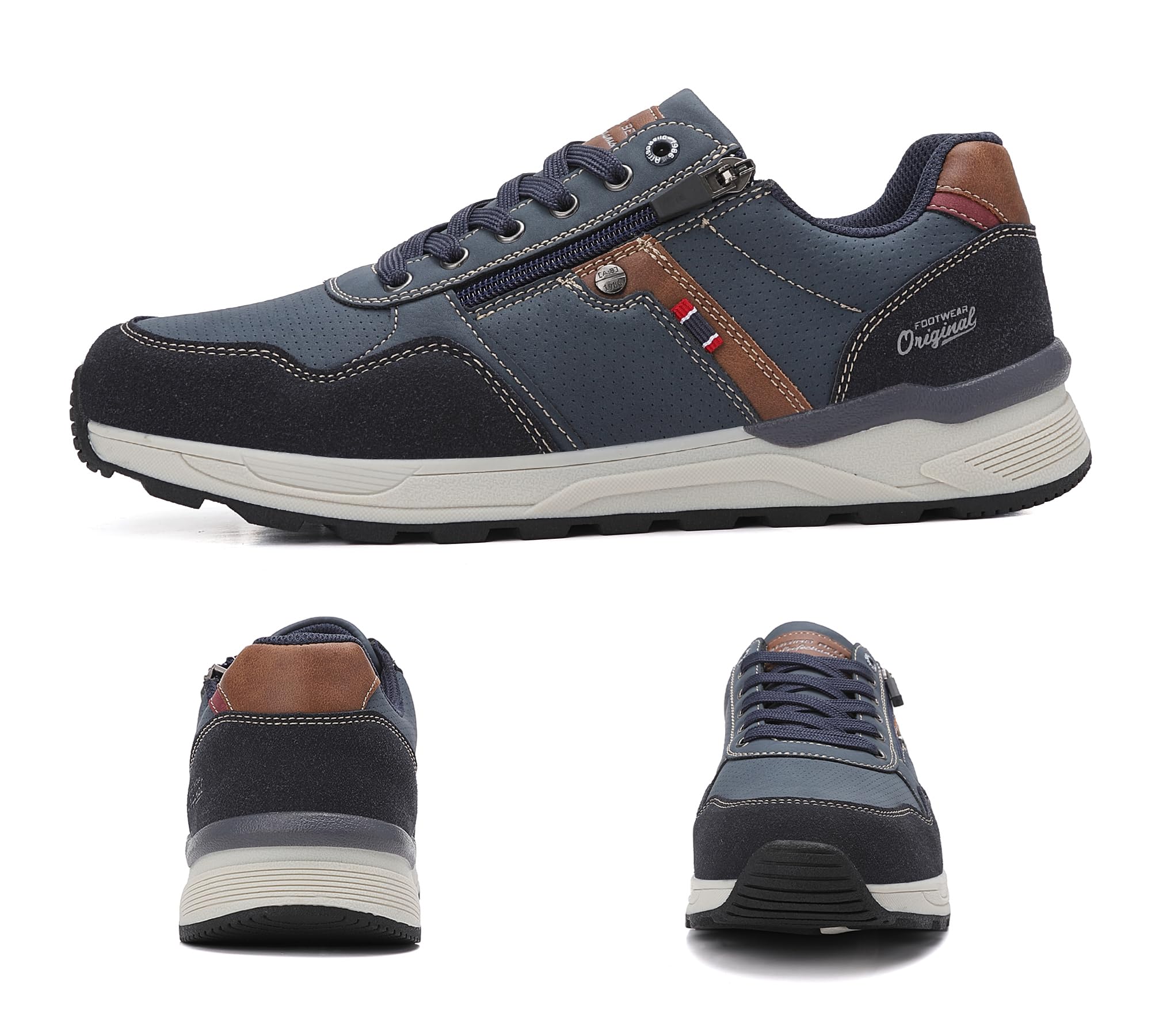 ARRIGO BELLO Zapatillas Hombre Sneaker Running Ligeras Transpirables Elegantes Deportivas Zapatos Casuales Caminar 41-46