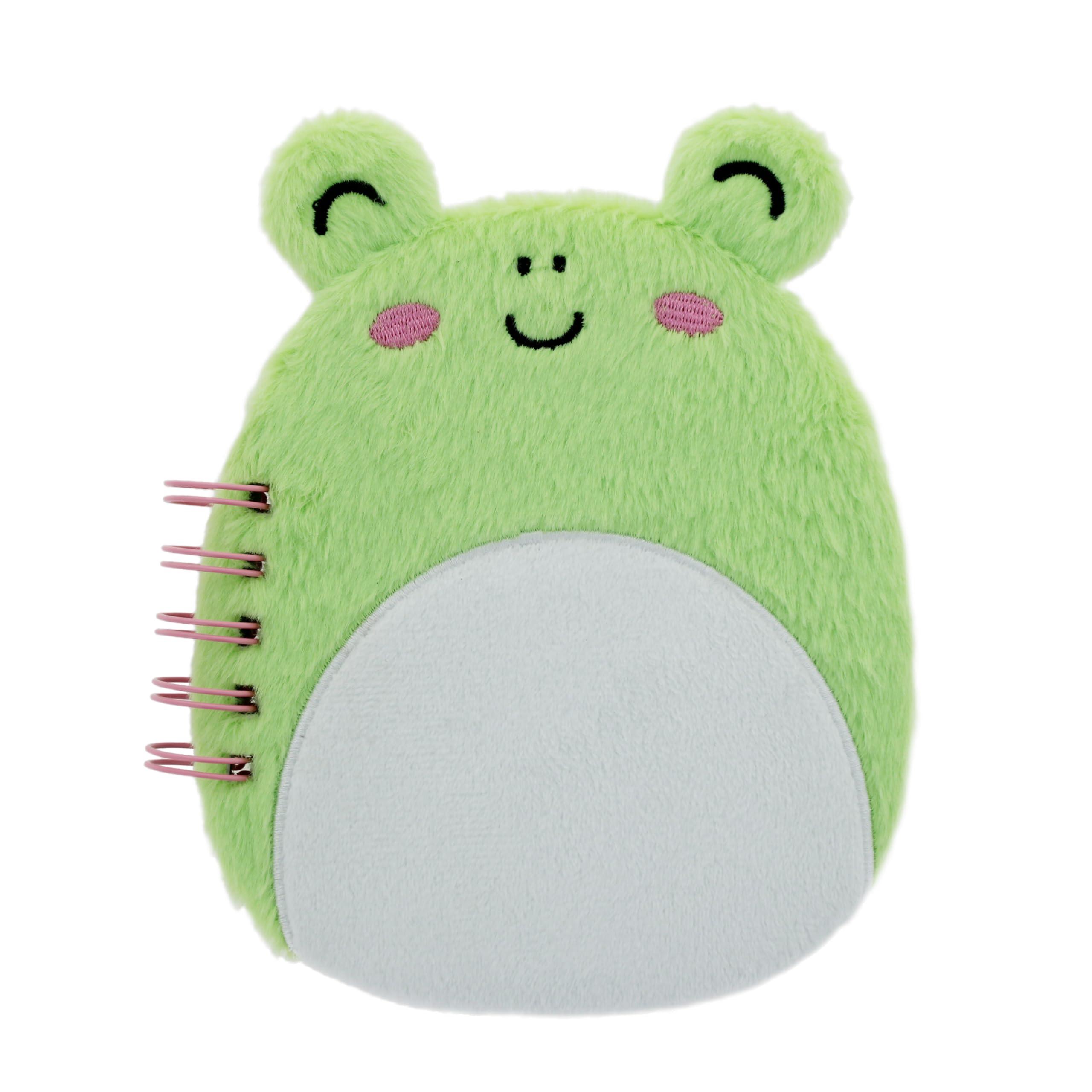 Blueprint Collections Squishmallows Plush Notepad | Soft Shaped Notebook with Furry Cover & 80 Lined Pages | Cute Writing Pad for Notes & Lists | Official Squishmallows Stationery & Gifts