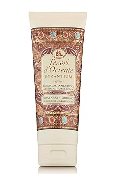 Tesori dOriente Shower Cream Gel Womens, Moisturizing Body Wash For Women, Travel Size Body Gel with Skin Care Essentials-250 Ml-8.45us Fl Oz-[Italian Import ]-Byzantium