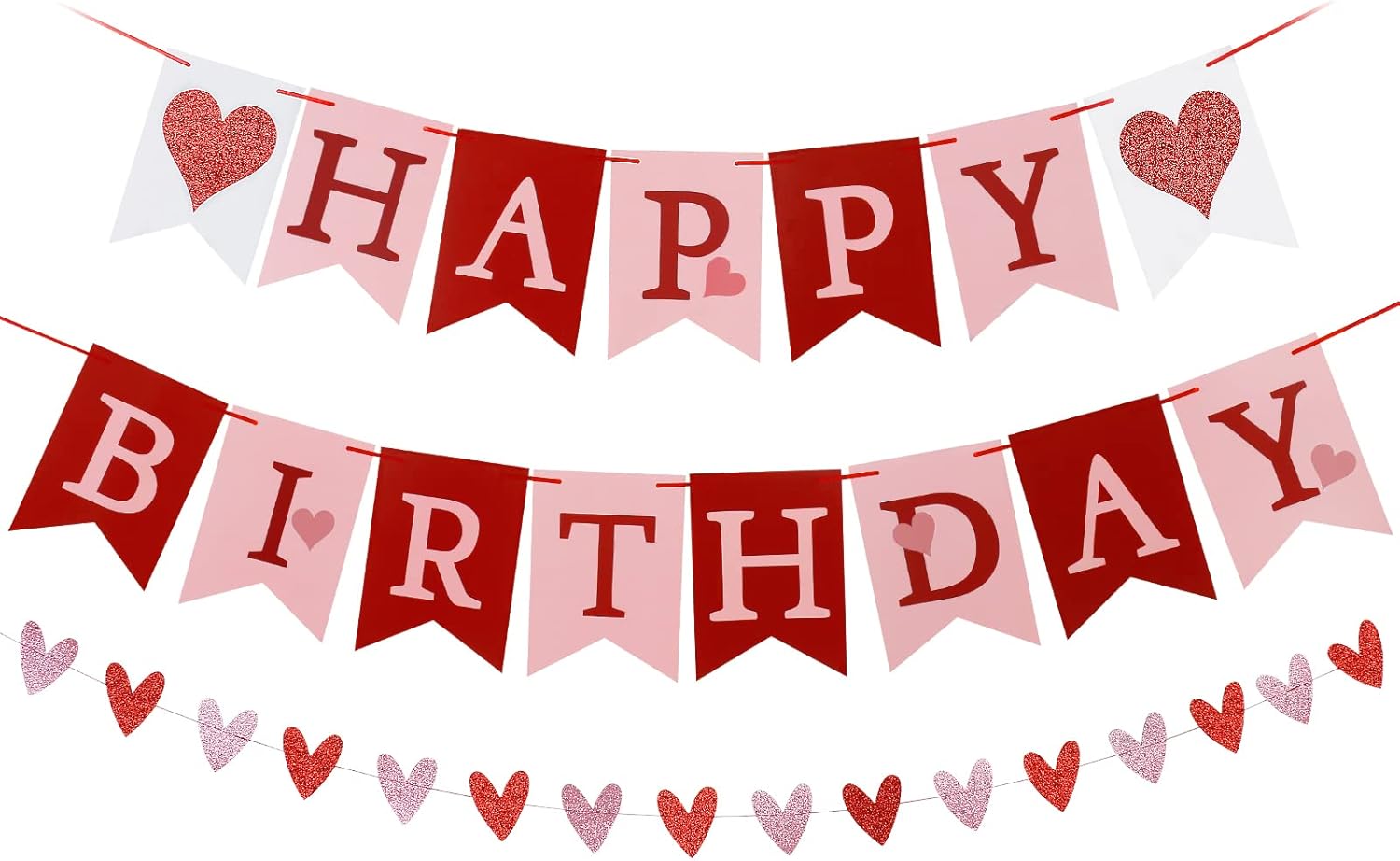 Happy Valentines Day Birthday Buy Valentines Happy Birthday Banner And Glitter Heart Garland,Valentines  Birthday Decorations,Heart Decorations,Valentines Day Decorations,Valentines  Theme Home Indoor Mantel Birthday Party Decoration Supplies Online In  Indonesia. B09Nmdd5Yp