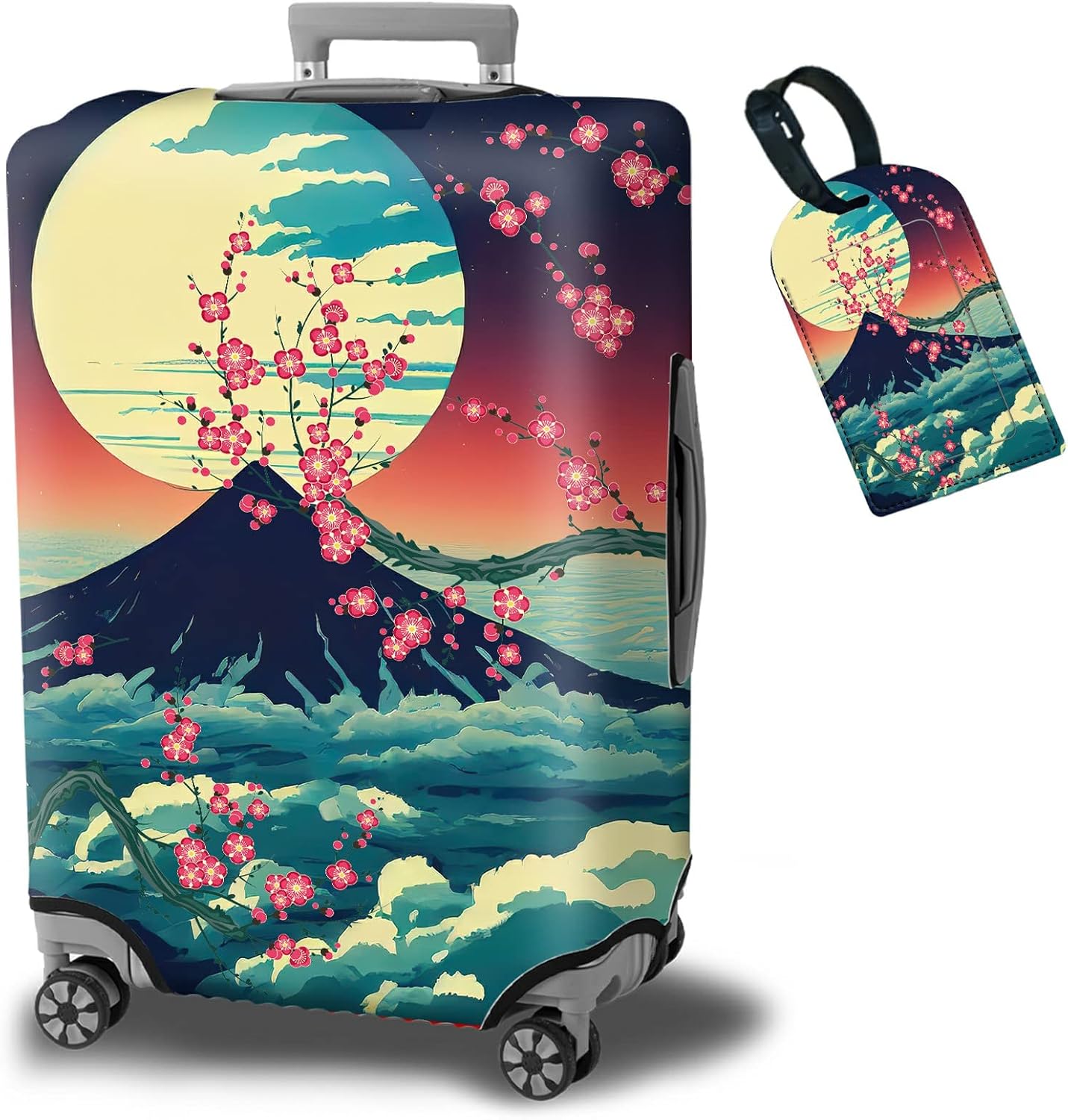Luggage Cover Suitcase Protector + Luggage Tag, Landscapes