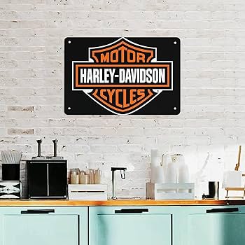 Amazon.co.jp: ハーレーダビッドソン 金属ポスター インテリア
