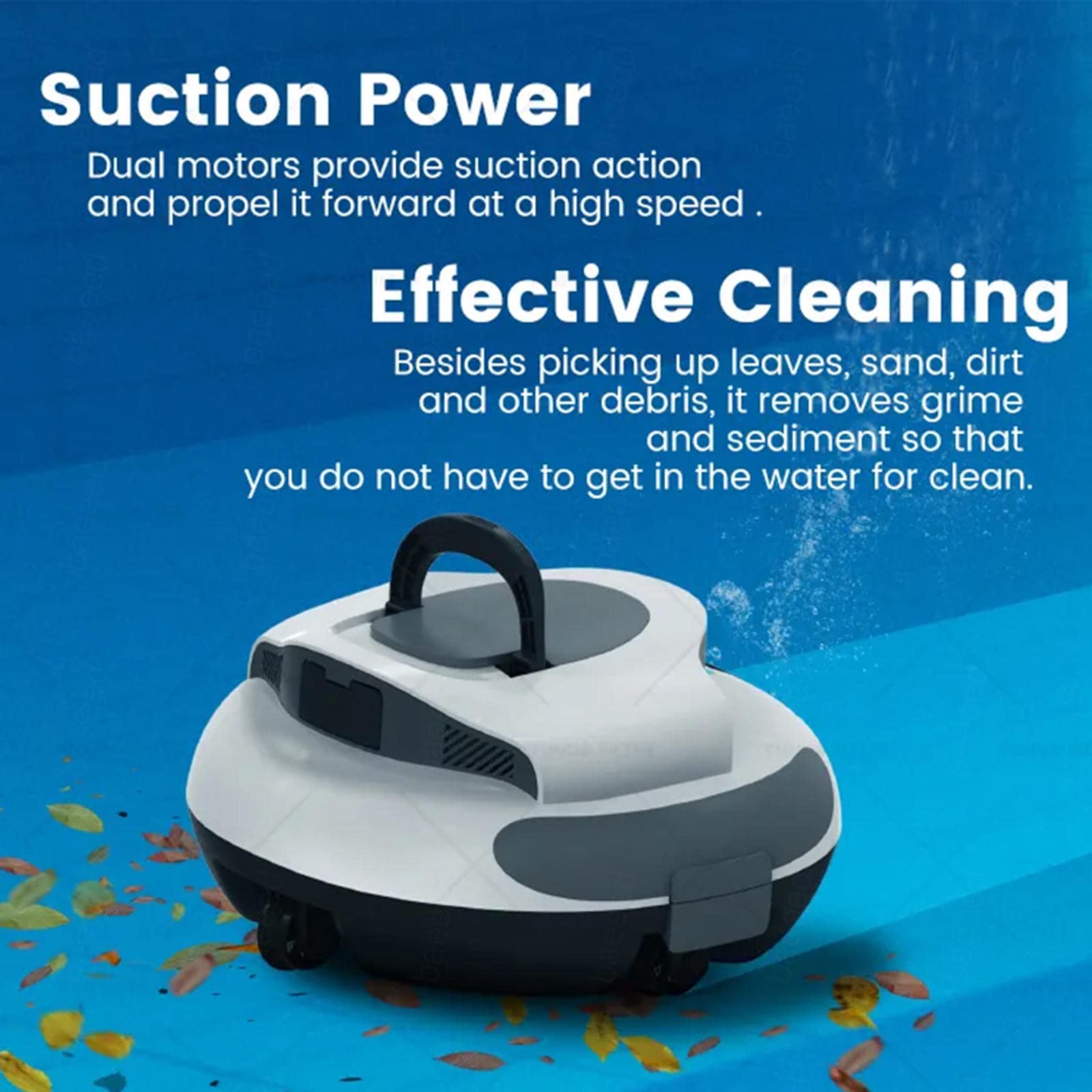 プール掃除ロボット Amazon.co.jp: スマート自動ロボットプール掃除機、充電式