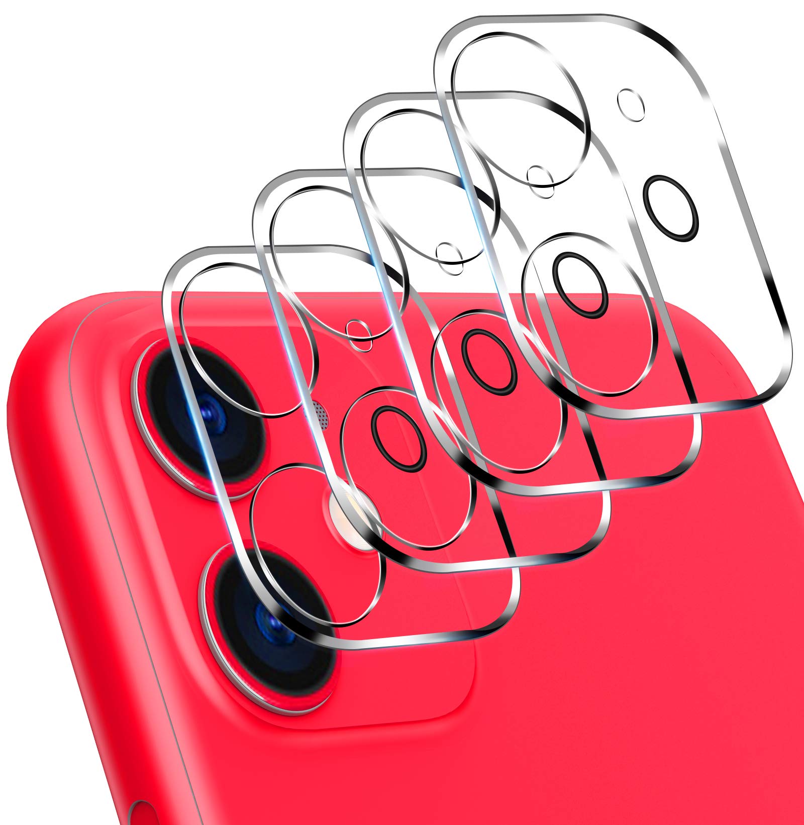 Protecteurs Caméra IPhone 17 Pro Max - Verre Trempé 9H, 4 Pièces, Anti-rayures, Facile à Poser - 2