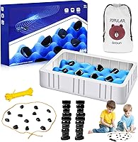 Kaiyingxin Magnetisch schaakspel, stenen, magnetisch schaakbord, voor kinderen, speelgoed, leuk spel, cadeau,...