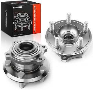 A-Premium 2 x Front Wheel Bearing and Hub Assembly with 5-Lug