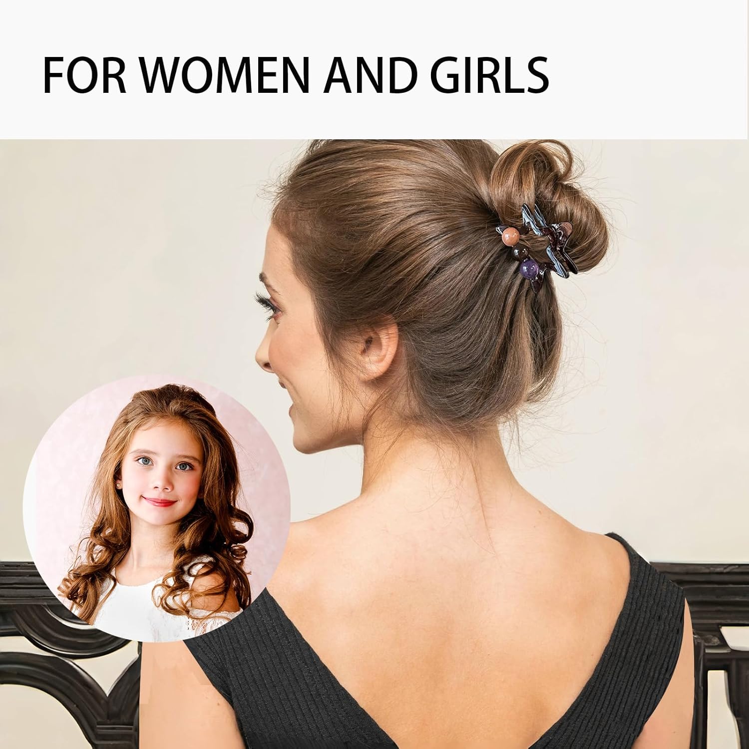 Stylish Hair Claw Clips – Star Y2K Funny Hairpin for Women Girls, Acrylic Jaw Clips for Thick Thin Hair, Gift (3-Pack) - Image 4