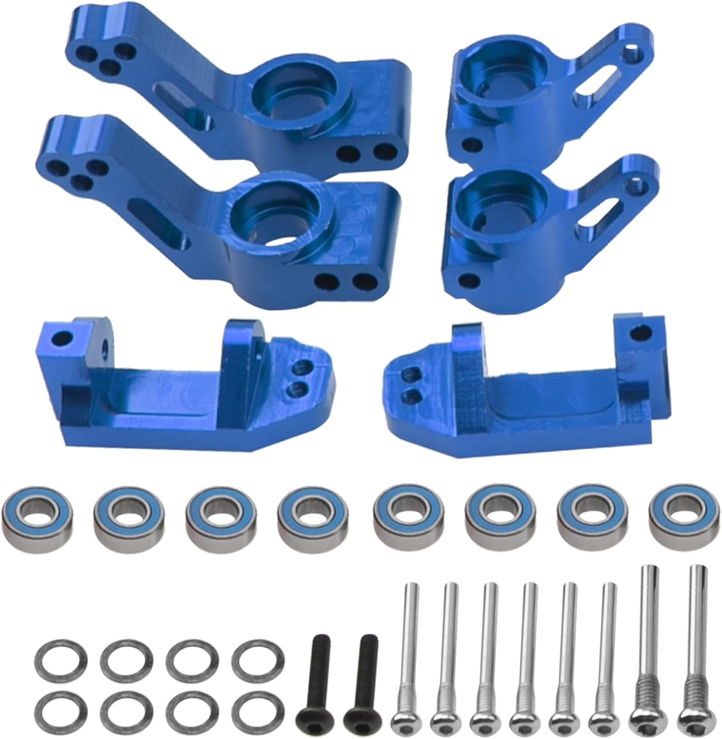 Vgoohobby Metal Rear Stub Axle Carriers, CHubs Caster