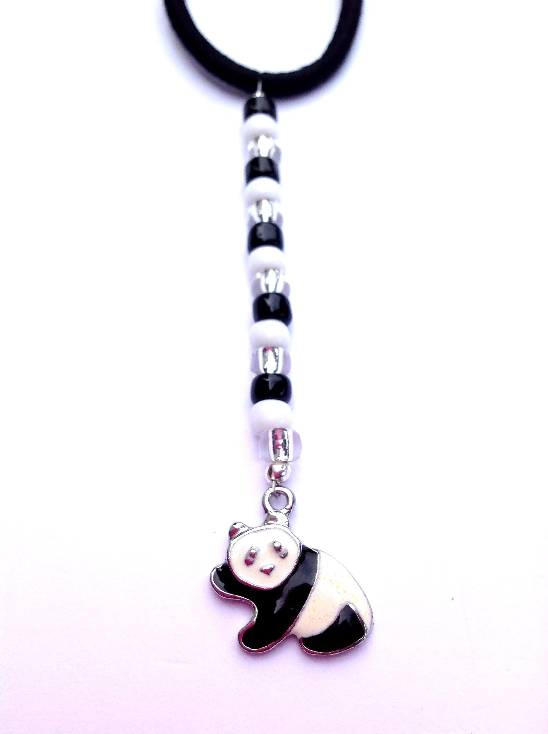 Panda Charm TagTailz Unique Fashion Accessory - Gifts for Girls - Gifts for Tweens - Tie them anywhere!!!
